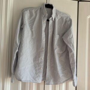 Brandy Melville Classic Blue Striped Shirt